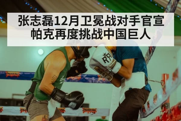 张志磊12月卫冕战对手官宣 帕克再度挑战中国巨人